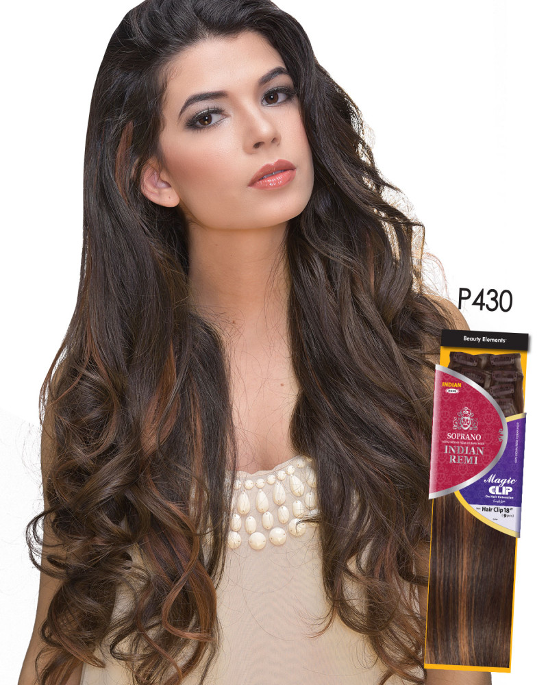 SOPRANO HH INDIAN REMI HAIR CLIP 12″