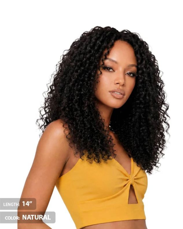 Bobbi Boss 100% Human Hair Feather Crochet Braids - DEEP WAVE 14"-18"