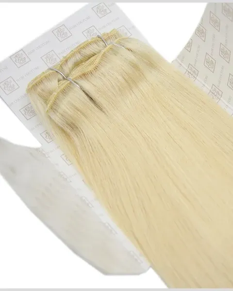 Hair Couture 100% Human Hair Extensions LUMI 7 piece Clip-ins