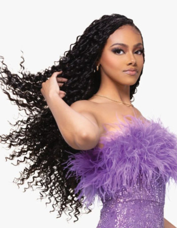 Sensationnel Human Hair Blend Premium Too 3X Feather Crochet Deep 18"