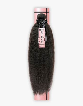 Sensationnel 100% Human Hair Weave Pearlish kinky Straight 10-20"