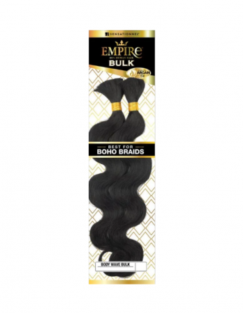 Sensationnel Human Hair Braids Empire Body Wave Bulk 18"