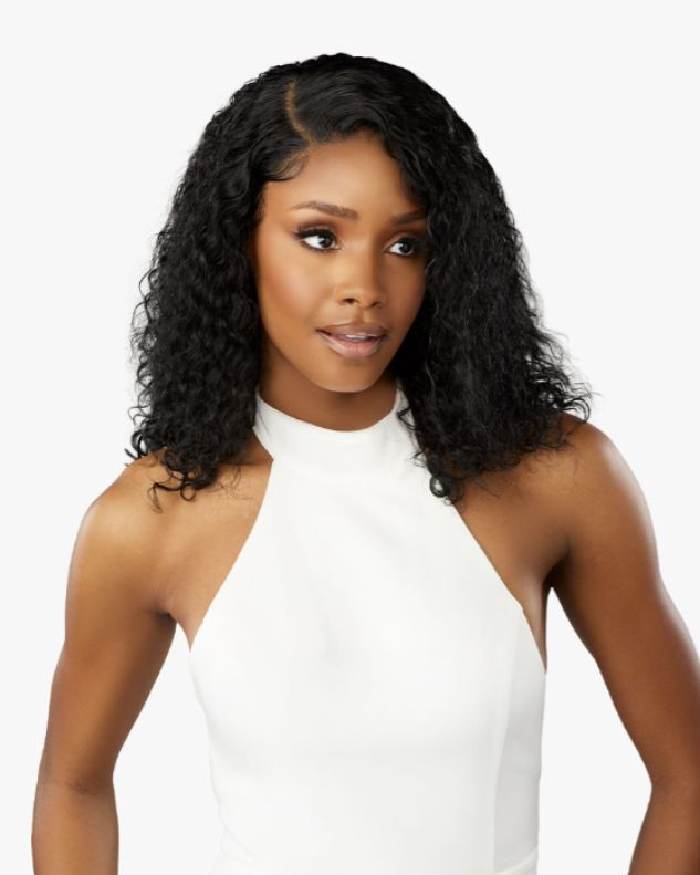 Sensationnel Pearlish 13x4 Lace Frontal Wig-Italian Curl 16