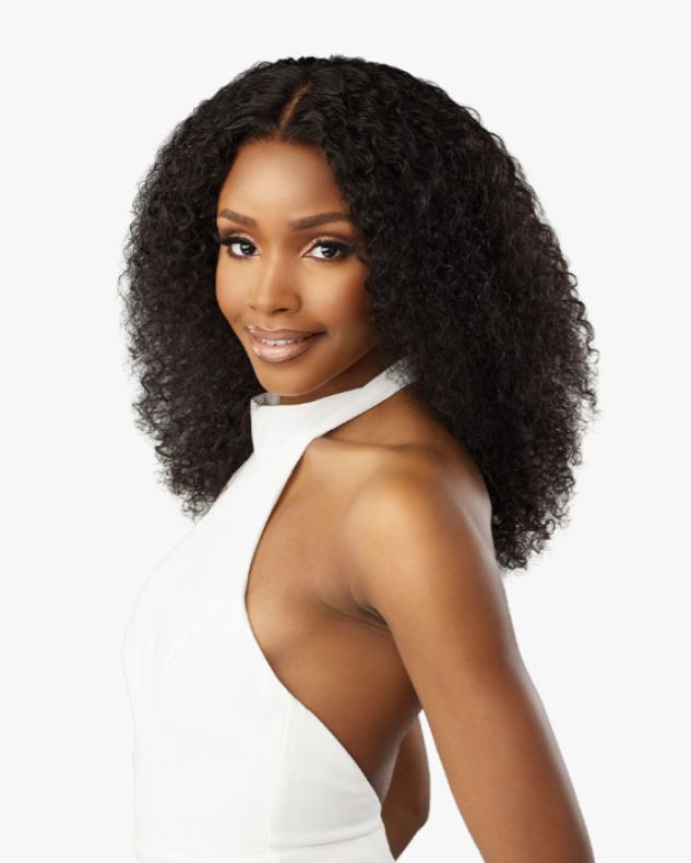 Sensationnel Pearlish 13x4 Lace Frontal Wig-Burmese Curl 16