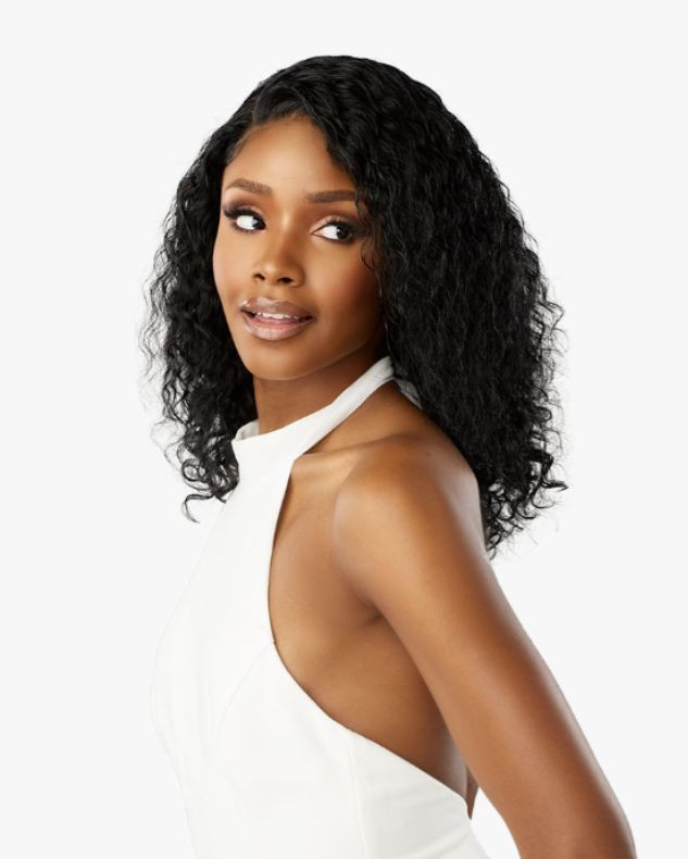 Sensationnel Pearlish 13x4 Lace Frontal Wig-Italian Curl 16