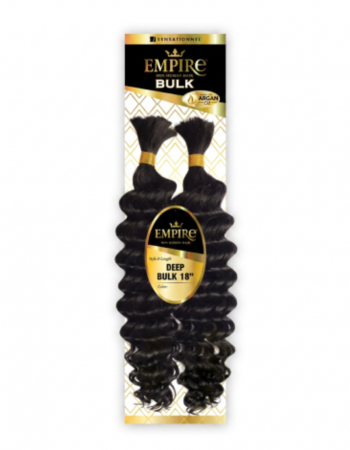 Sensationnel Human Hair Braids Empire Deep Bulk 18"