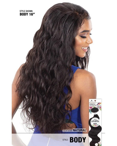 Ibiza Natural Virgin Human Hair Weave Body Wave
