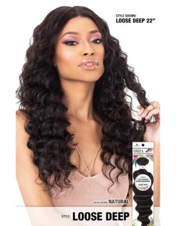 Ibiza Natural Virgin Human Hair Weave Loose Deep