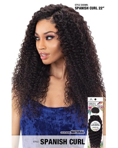 Ibiza Natural Virgin Human Hair Weave Spanish Curl