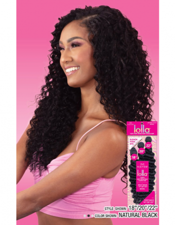 Mayde Lolla 3pc Deep Wave Virgin Remy Natural