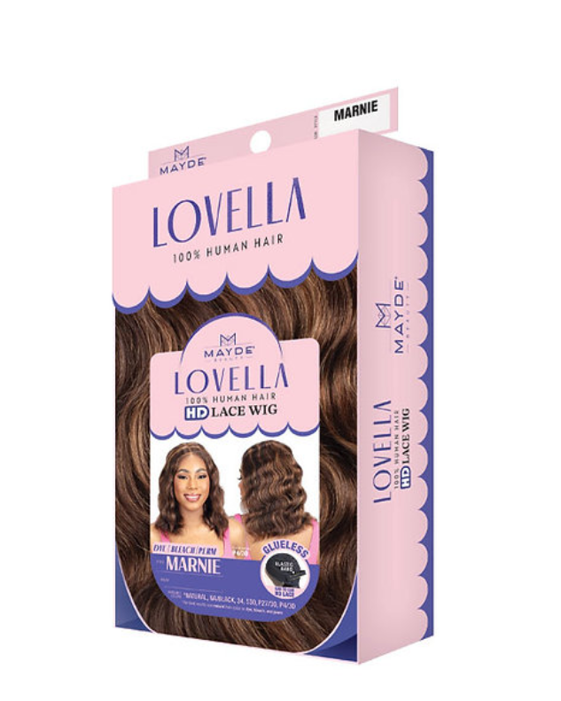 Mayde Beauty Lovella Glueless 100% Human Hair Lace wig - Marnie