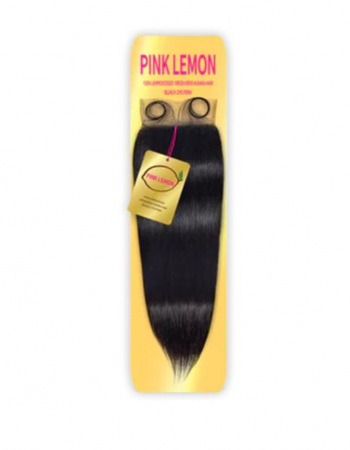 Pink Lemon Virgin Remi Human Hair HD 4X4 Lace Closure Straight