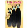 Pink Lemon Virgin Human Hair Weave 3 Bundles Straight