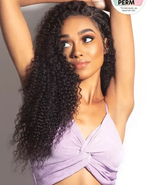 Shake-N-Go Virgin Remy Hair Weave Glossy 3 Bundles Spanish Curl