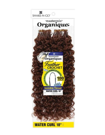 Shake-N-Go Crochet Braids Organique Mastermix Feather Crochet Water Curl 18"