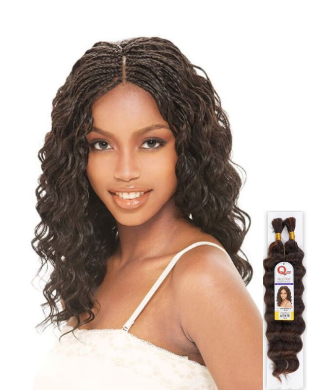 Shake-N-Go Human Hair Master Mix Braids Milky Way Que Loose Deep Bulk