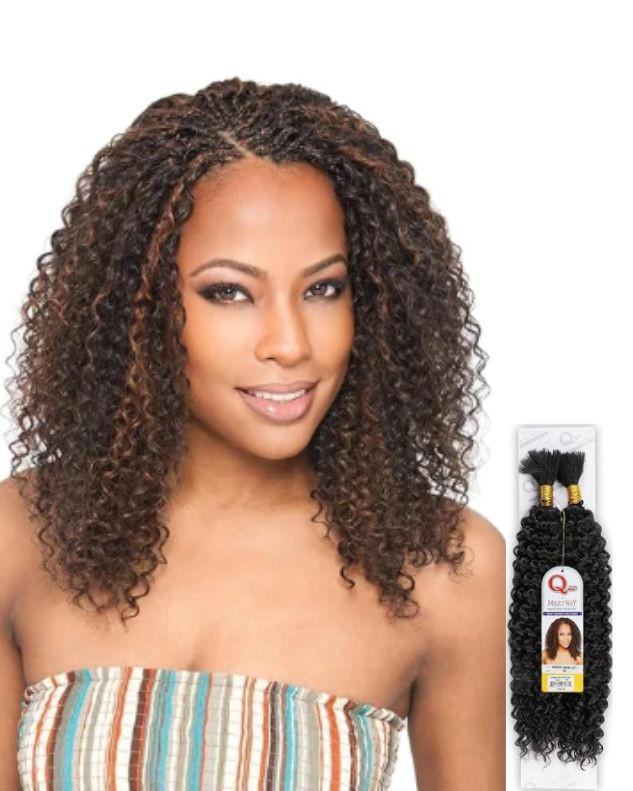 Shake-N-Go Human Hair Master Mix Braids Milky Way Que Water Bulk