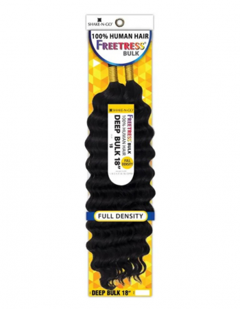 FreeTress Human Hair Braids Deep Bulk 18"
