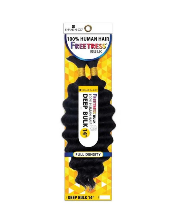 FreeTress Human Hair Braids Deep Bulk 14"