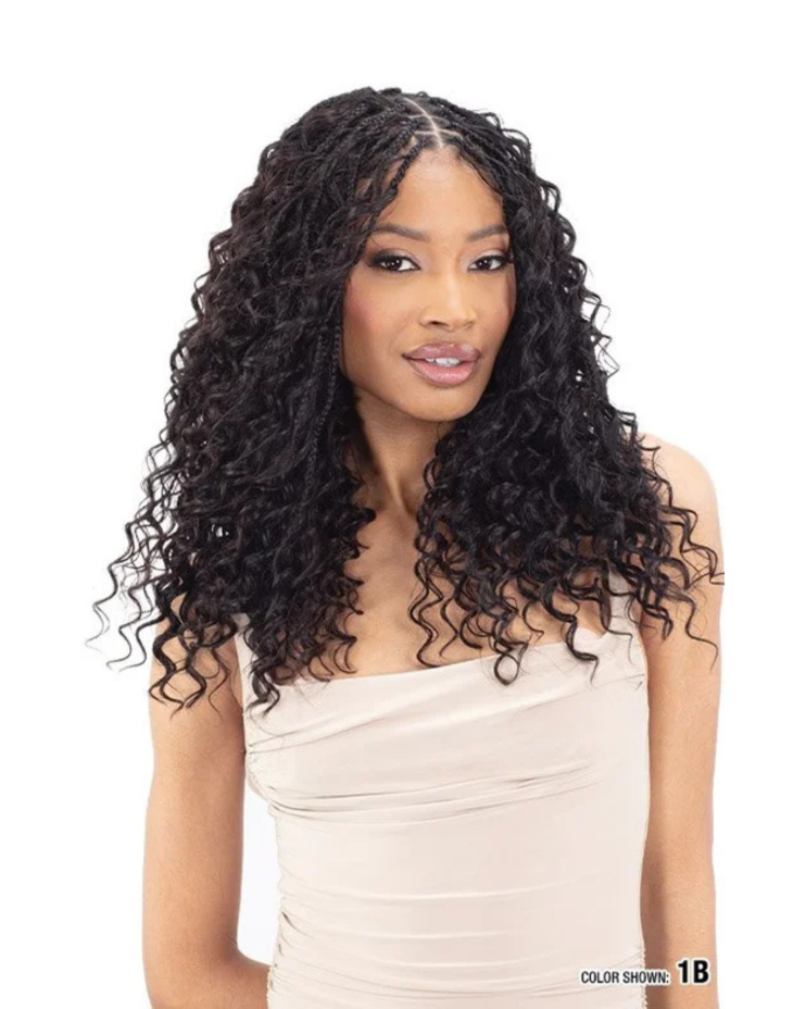 FreeTress Human Hair Braids Deep Bulk 14"