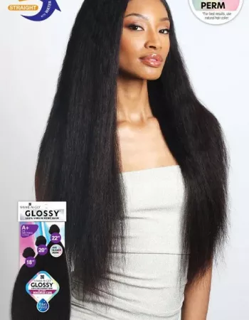 Shake-N-Go Virgin Remy Hair Weave Glossy 3 Bundles Wet N Wavy Bohemian