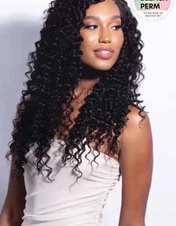 Shake-N-Go Virgin Remy Hair Weave Glossy 3 Bundles Deep Wave