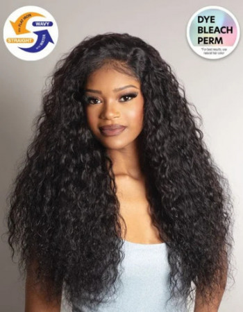Shake-N-Go Virgin Remy Hair Weave Glossy 3 Bundles Wet N Wavy Loose Wave
