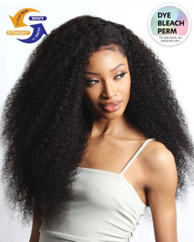 Shake-N-Go Virgin Remy Hair Weave Glossy 3 Bundles Wet N Wavy Bohemian