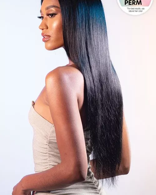 Shake-N-Go Virgin Remy Hair Weave Glossy 3 Bundles Straight