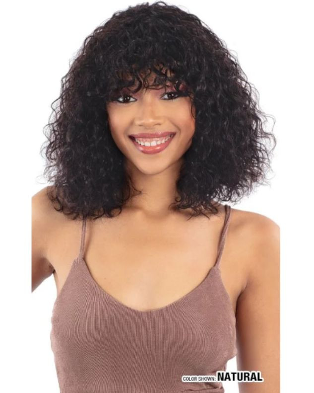 Shake N Go Golden 100% Human Hair Full Wig - MAEVE