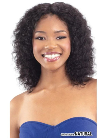 Shake N Go Naked Nature 100% Human Hair HD 5" Deep Parting Lace Front Wig - PETAL - Wet & Wavy