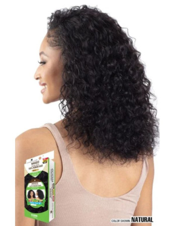 Shake N Go Naked 100% Human Hair Drawstring Full Cap Half Wig - SUNNY DEEP 18"