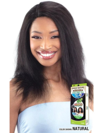 Shake N Go Naked Nature 100% Human Hair Side Lace Part Wig - LILY 20" - Wet & Wavy