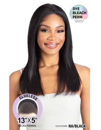 Shake N Go Glossy 100% Virgin Remy Hair Glueless 13x5 HD Lace Frontal Wig - STRAIGHT 20"
