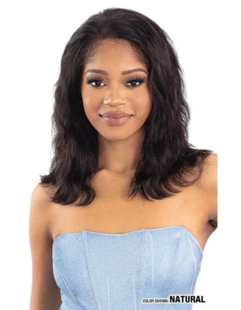 Shake N Go Glossy 100% Virgin Remy Hair Glueless 13x5 HD Lace Frontal Wig - BODY 16"