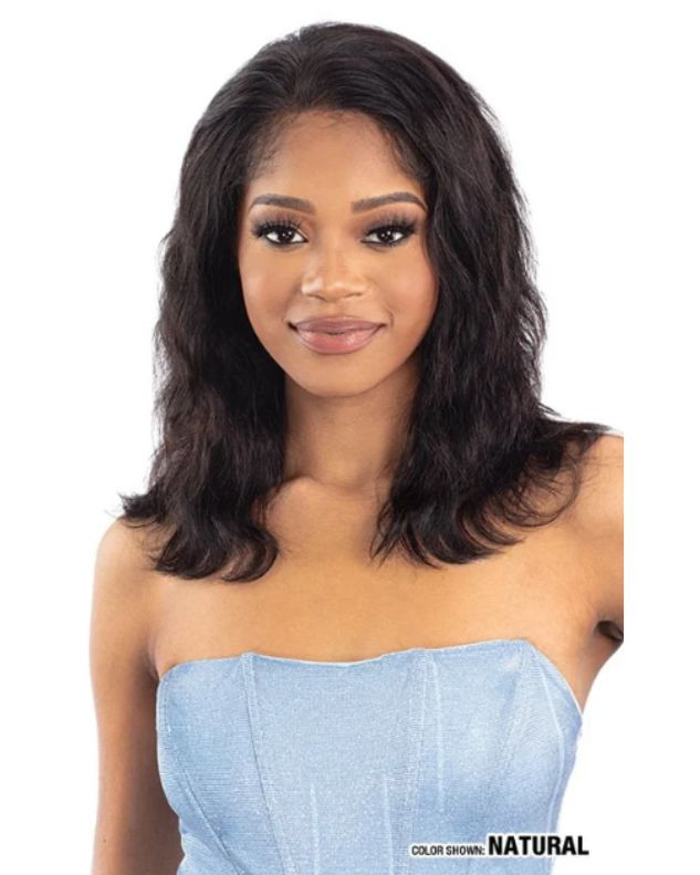 Shake N Go Glossy 100% Virgin Remy Hair Glueless 13x5 HD Lace Frontal Wig - BODY 16"