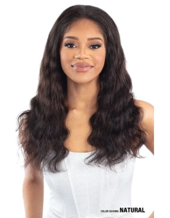 Shake N Go Glossy 100% Virgin Remy Hair Glueless 13x5 HD Lace Front Wig - BODY 22"
