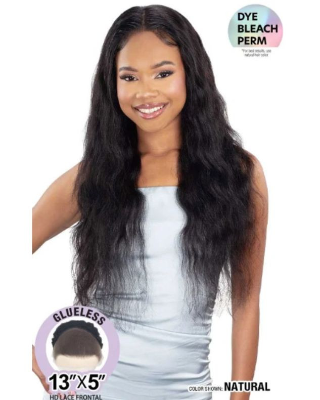 Shake N Go Glossy 100% Virgin Remy Hair Glueless 13x5 HD Lace Front Wig - BODY 28"