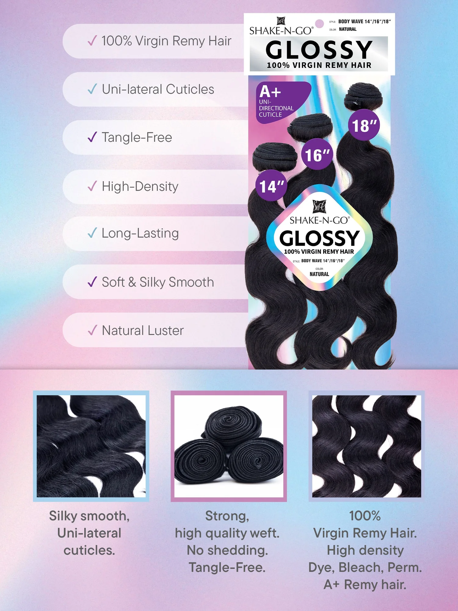 Shake-N-Go Glossy Body Wave
